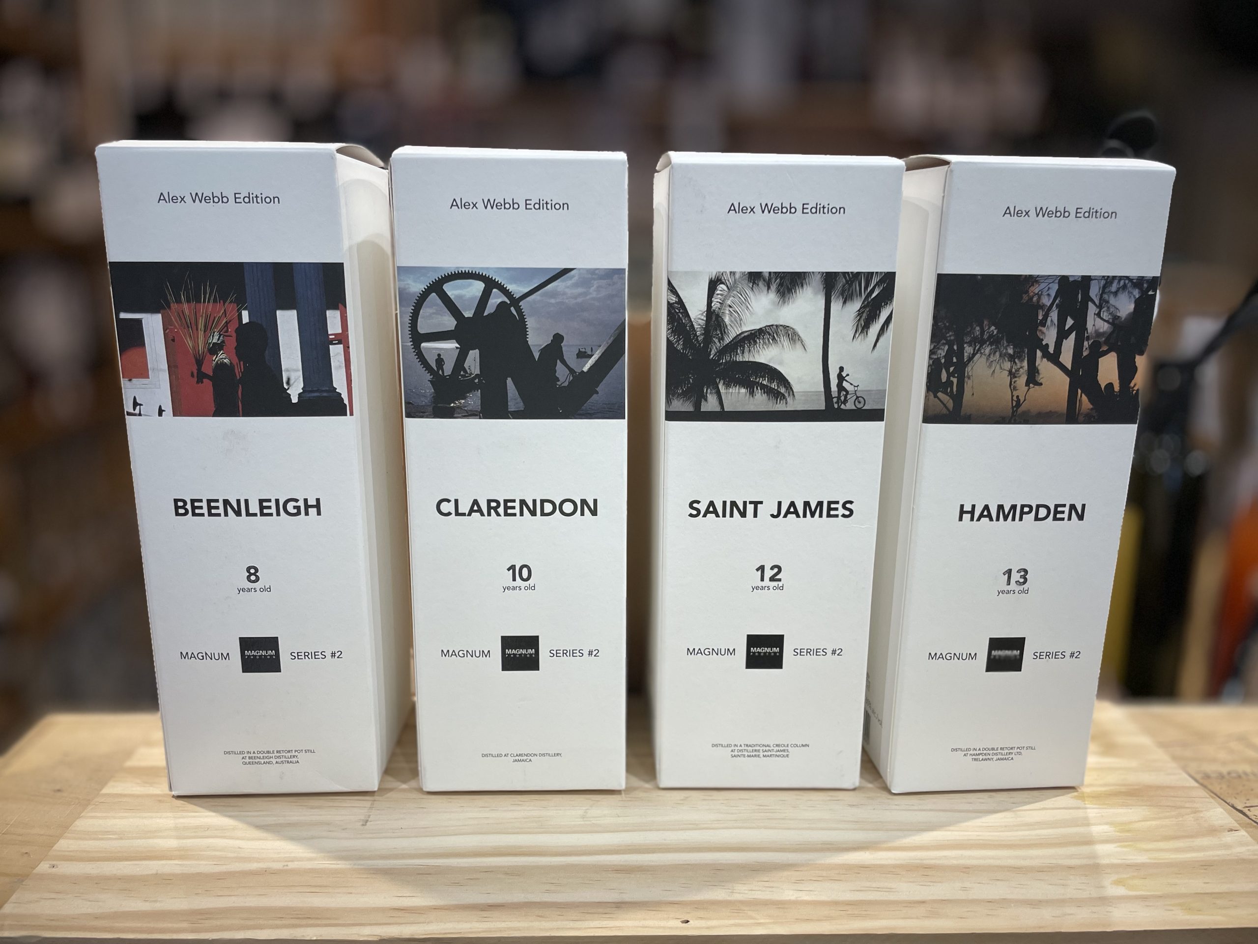 Serie Magnum #2 Alex Webb Complète 4 X 1,5 l